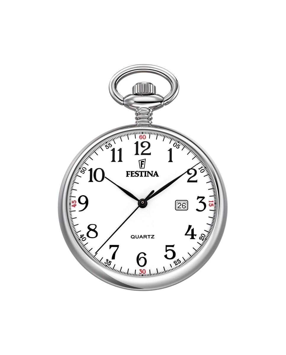 

Мужские карманные часы F2019/1 со стальным корпусом Festina, серебро