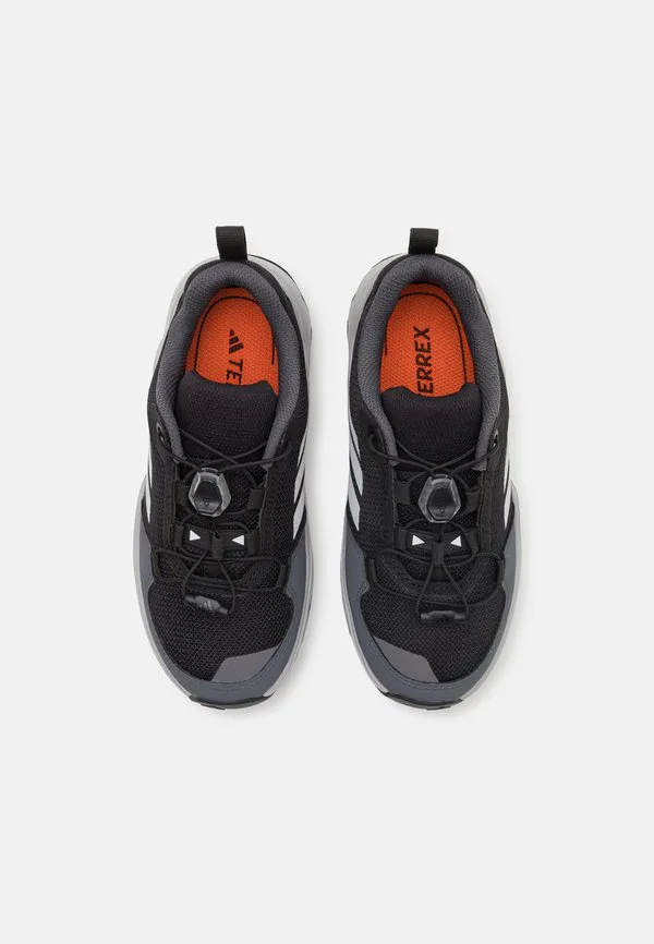 Походные ботинки ax4s с быстрой шнуровкой, унисекс Adidas Terrex, Core Black/Grey Two/Grey Six — фото 4