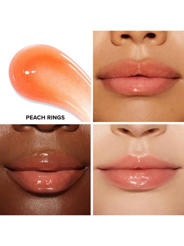 Блеск для губ Kissing Jelly с масляной текстурой Too Faced, Peach Rings — фото 2