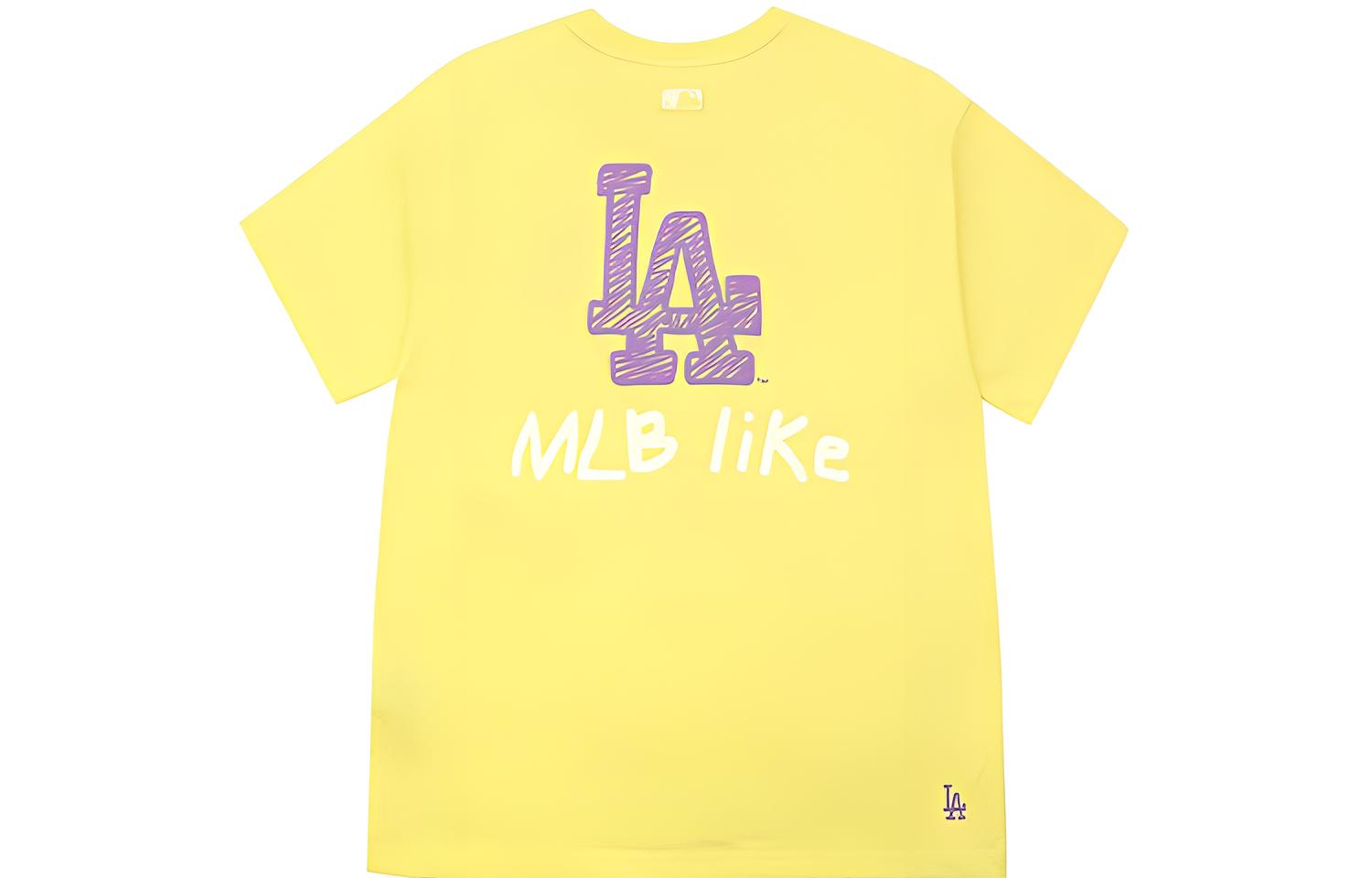

Футболка Like Collection унисекс желтая MLB