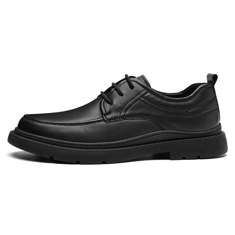 

SEPTWOLVES Мужские туфли оксфорды черно-коричневые низкие, цвет Black (Standard Leather Shoe Size)