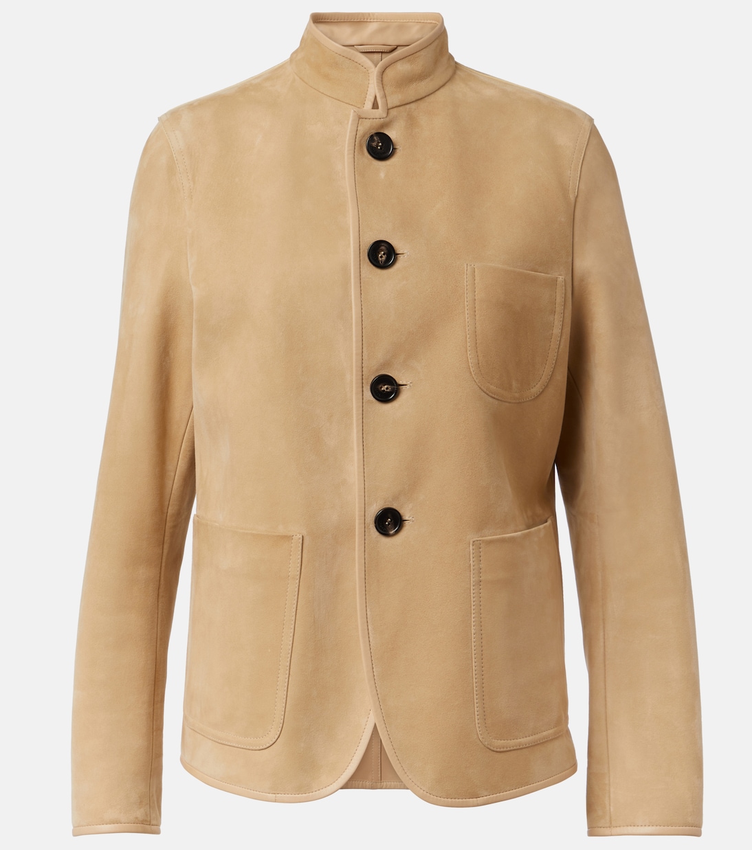 

Куртка Spagna Mini из замши Loro Piana, Soft Sandstone
