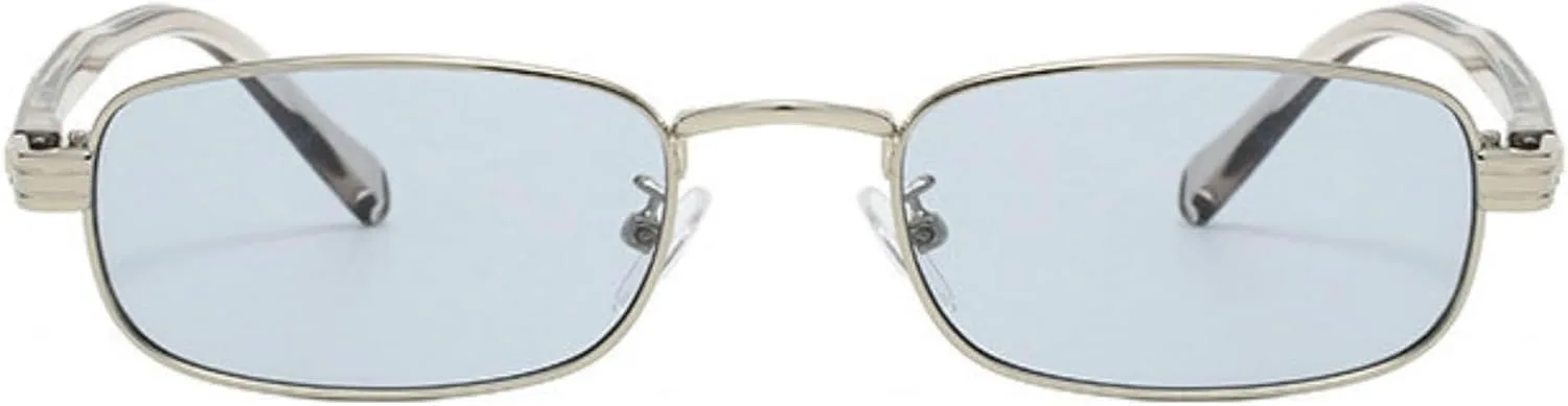 

Солнцезащитные очки Willochra в стиле ретро, ​​прямоугольные, для женщин и мужчин, маленькие, винтажные, в стиле 90-х, модные, тонкие, узкие, прямоугольная оправа, C6