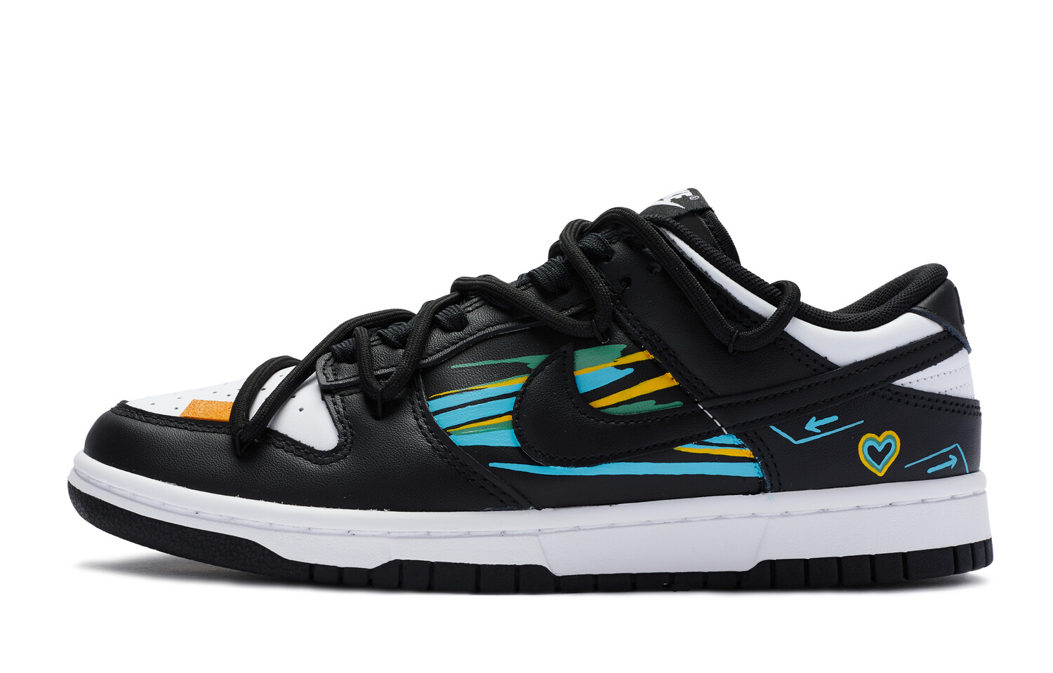 

Кроссовки Nike Dunk Skateboard Shoes Women's Low-Top White