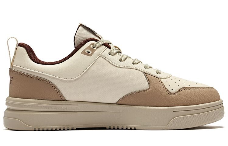 Кроссовки ERKE Skateboarding Shoes Men Low-top Custard Grayish-taupe, коричневый — фото 2