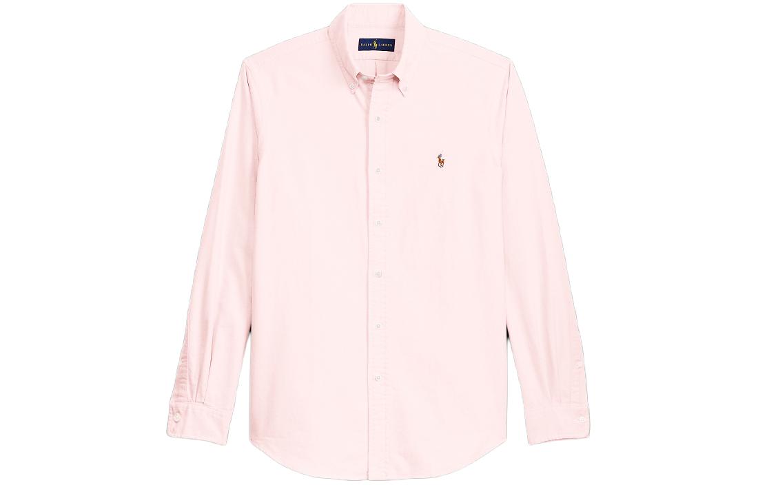 Футболка поло Ralph Lauren мужская розовая SS24 — фото 2