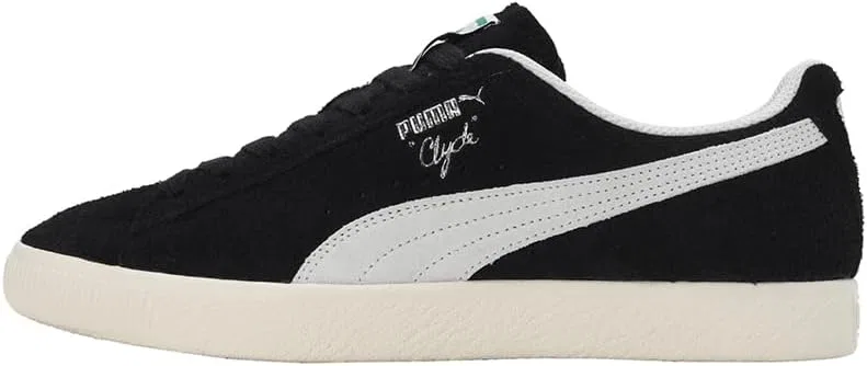 Кроссовки PUMA Unisex Clyde Base, Black And White — фото 2
