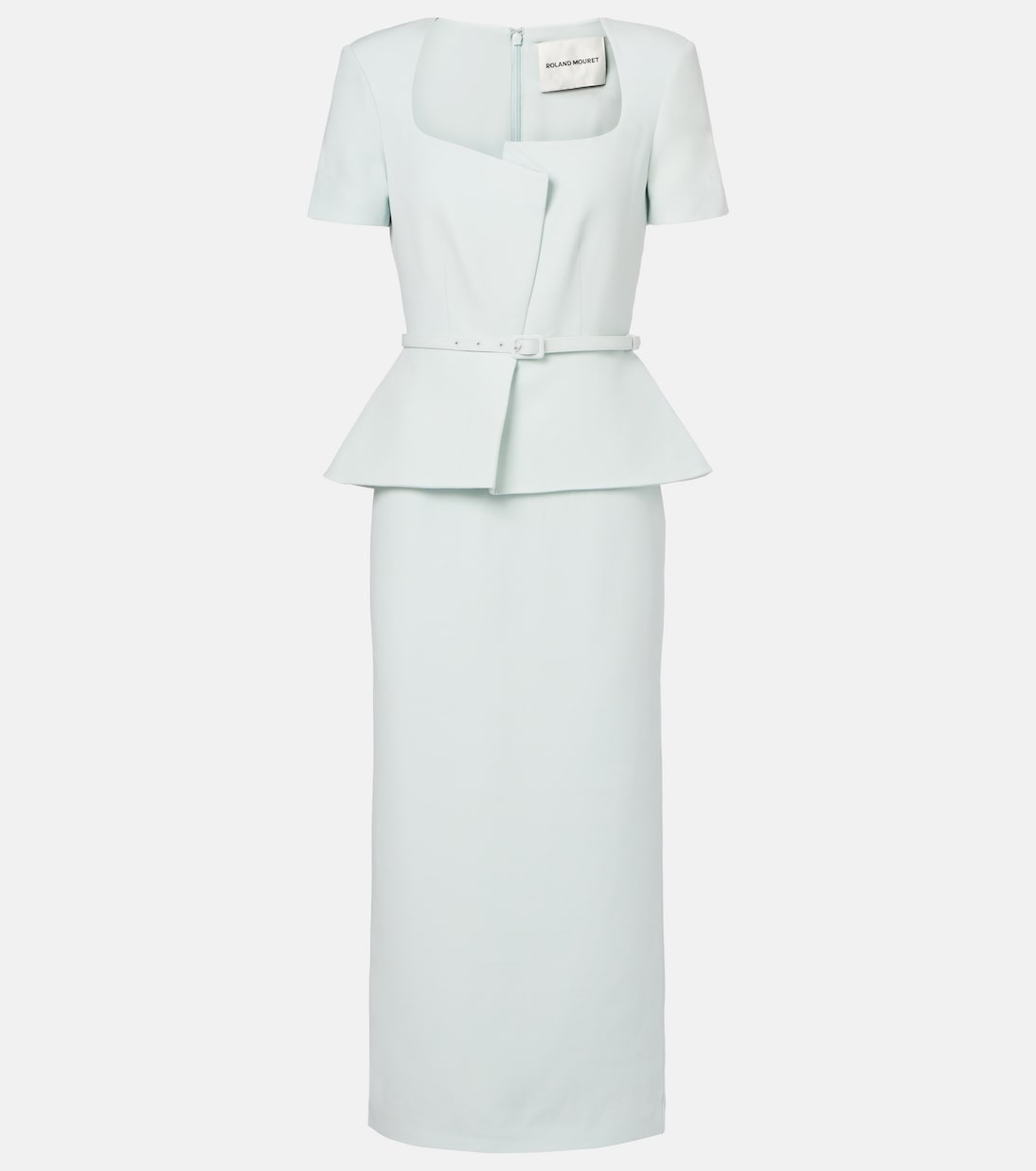 

Шерстяное и шёлковое платье миди Roland Mouret, Mint