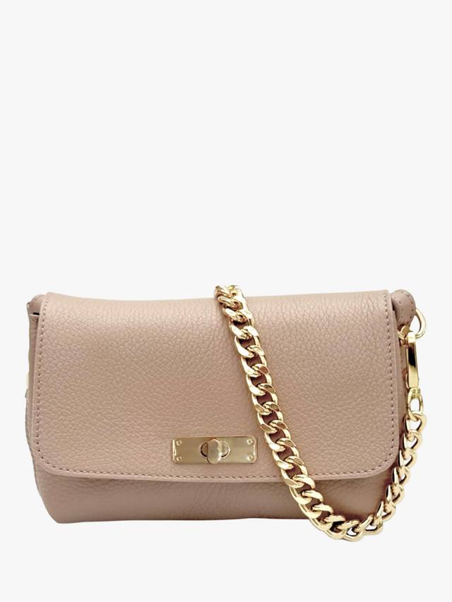 

Кожаная сумка кроссбоди Maisie Apatchy London, Blush