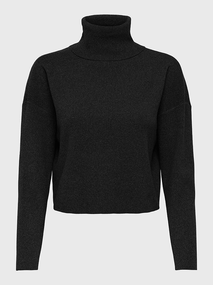 

ONLY Черный свитер с высоким воротником