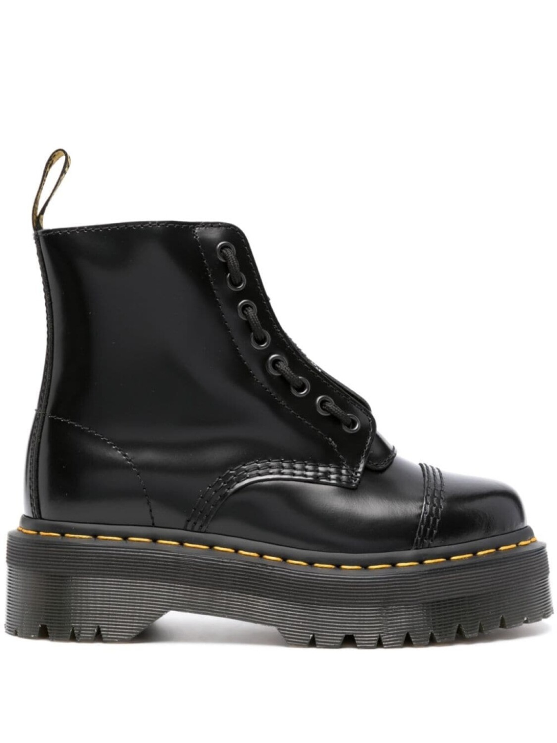 Ботинки Dr. Martens Sinclair на молнии, черный / желтый