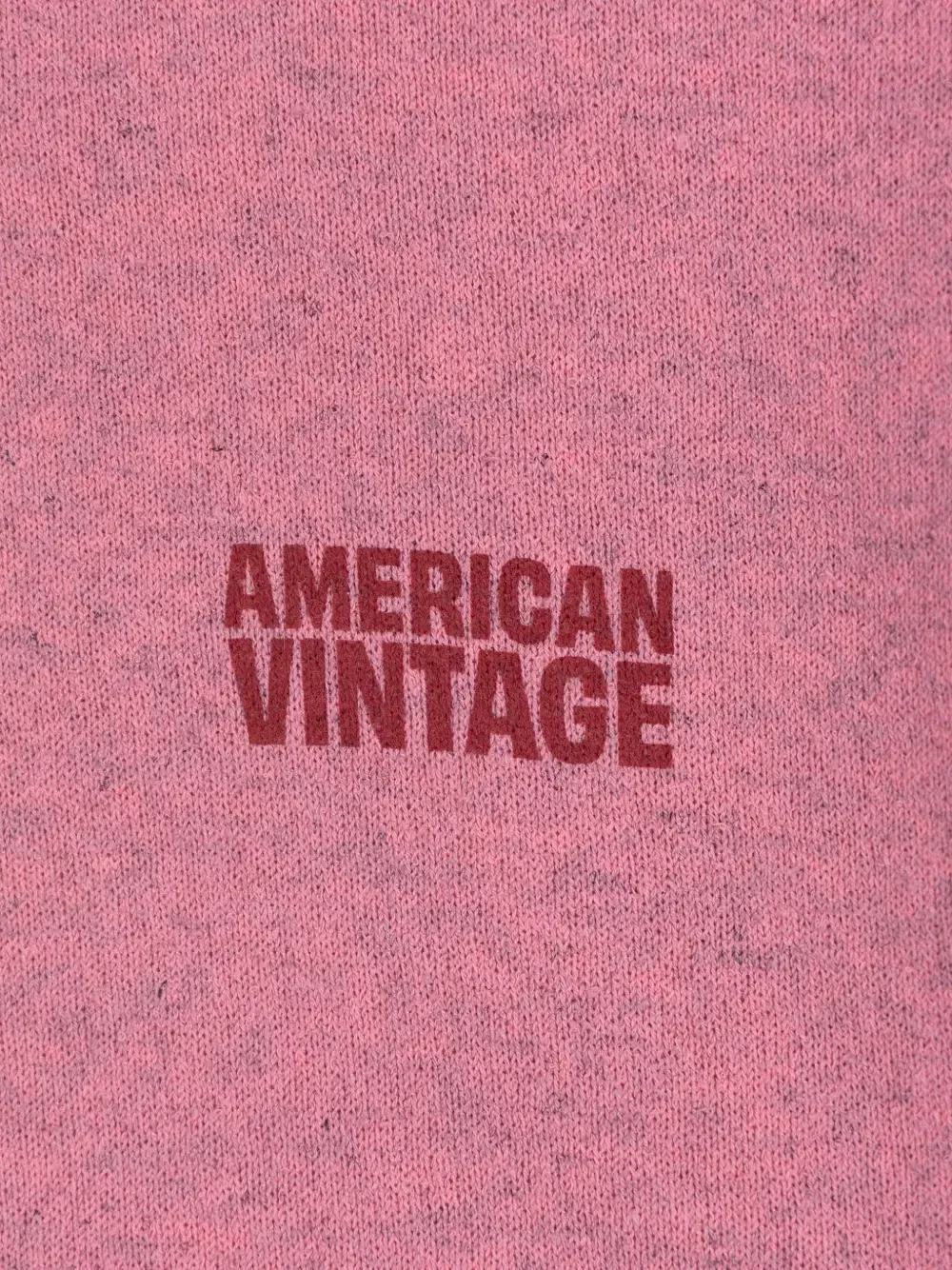 Свитер Evona с круглым вырезом и принтом-логотипом American Vintage Kids, розовый — фото 4