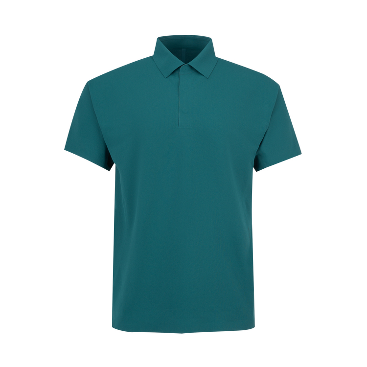 

Dualis DOD короткий рукав поло мужская DESCENTE, темно-зеленый