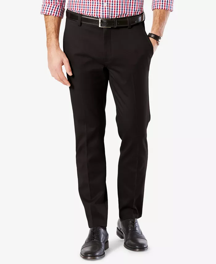 

Мужские удобные эластичные брюки Easy Slim Fit цвета хаки Dockers, черный