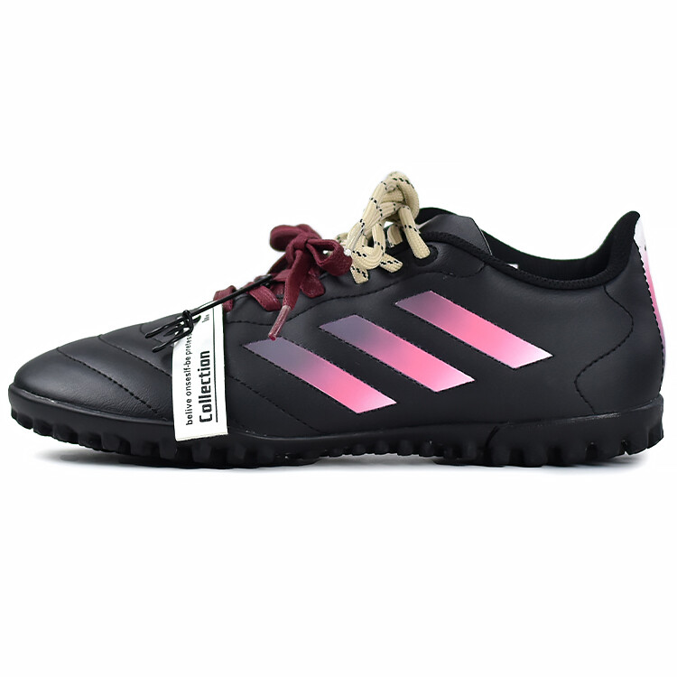 

Футбольные бутсы GOLETTO 8 унисекс с низким верхом, черный/розовый Adidas