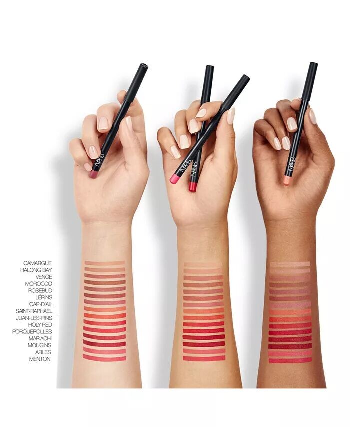 Прецизионный карандаш для губ Nars, цвет Holy Red ( Vivid Orange Red ) — фото 3