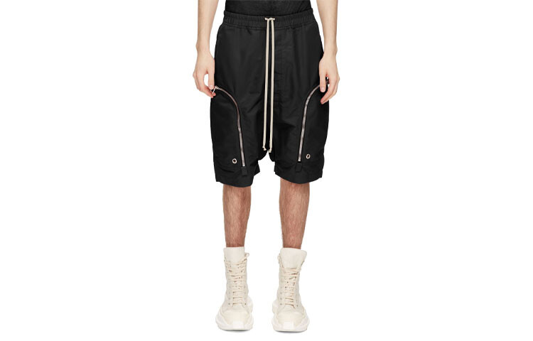 

Повседневные шорты мужские черные Rick Owens Drkshdw, черный