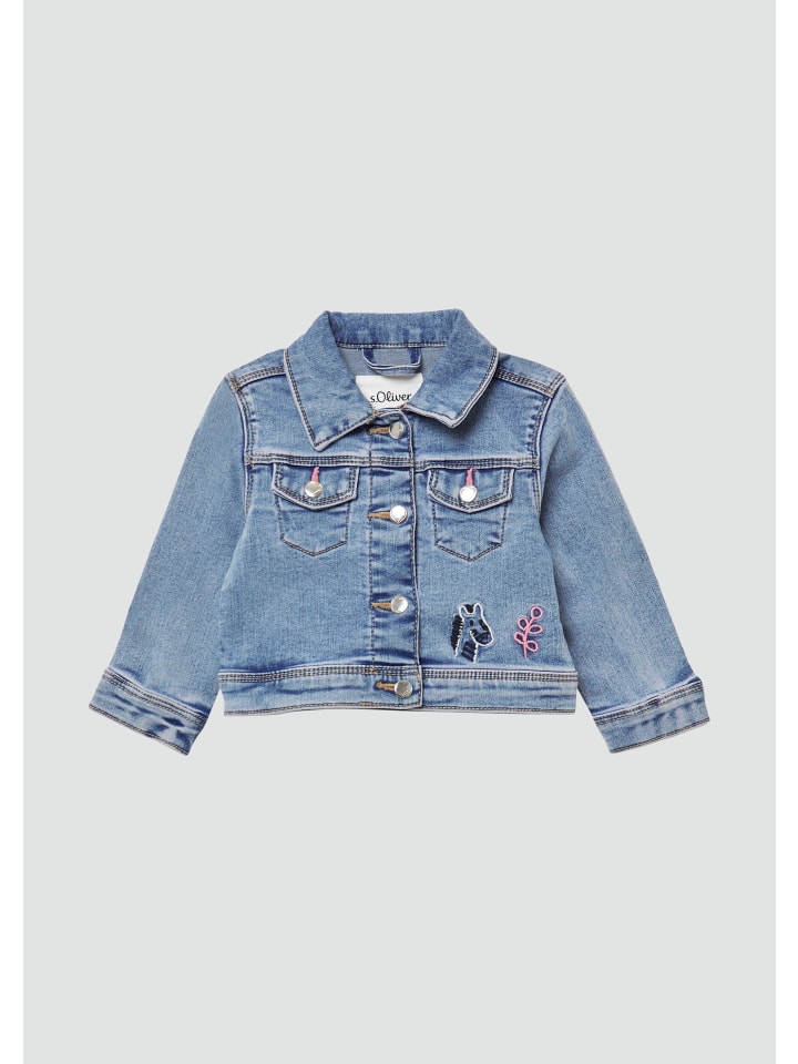 

Демисезонная куртка s.Oliver, синий