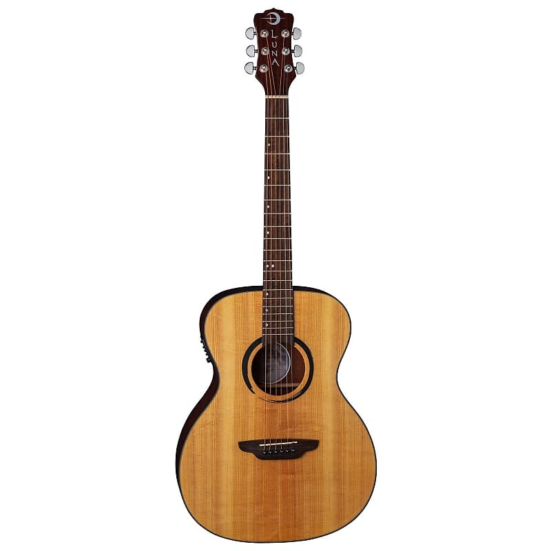

Акустическая гитара Luna Wabi Sabi Acoustic Electric Guitar Solid Spruce Top Natural WABI E FOLK