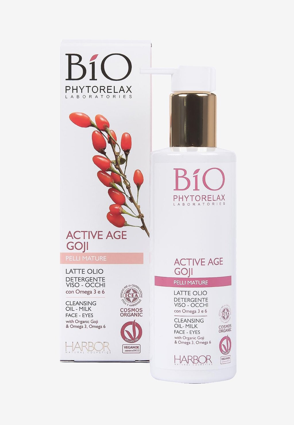 

Масло для тела Active Age Goji Vegan & Organic Cleaning Oil Milk Phytorelax