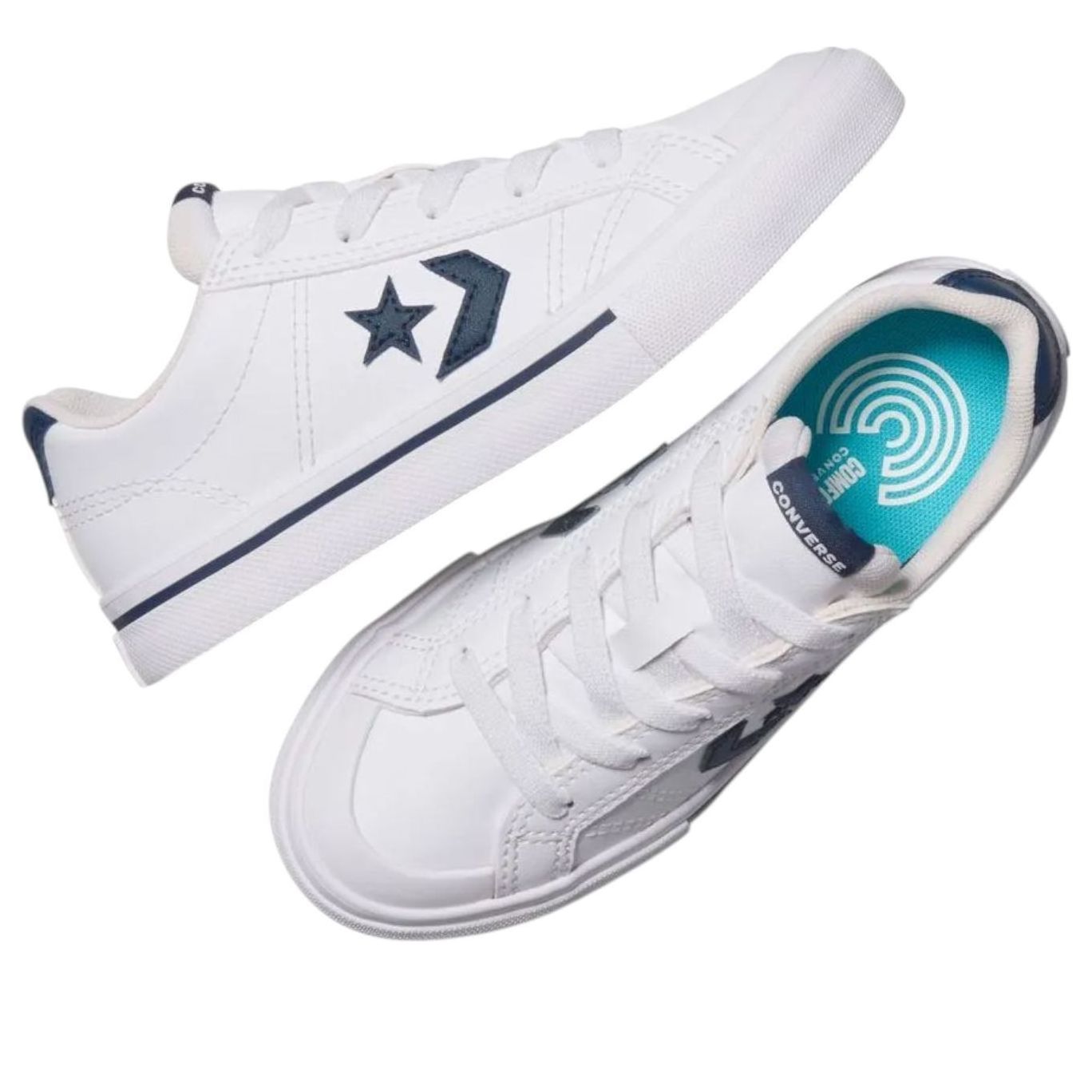 (PS) Converse Sport Casual EasyOn 'White Navy' — фото 2