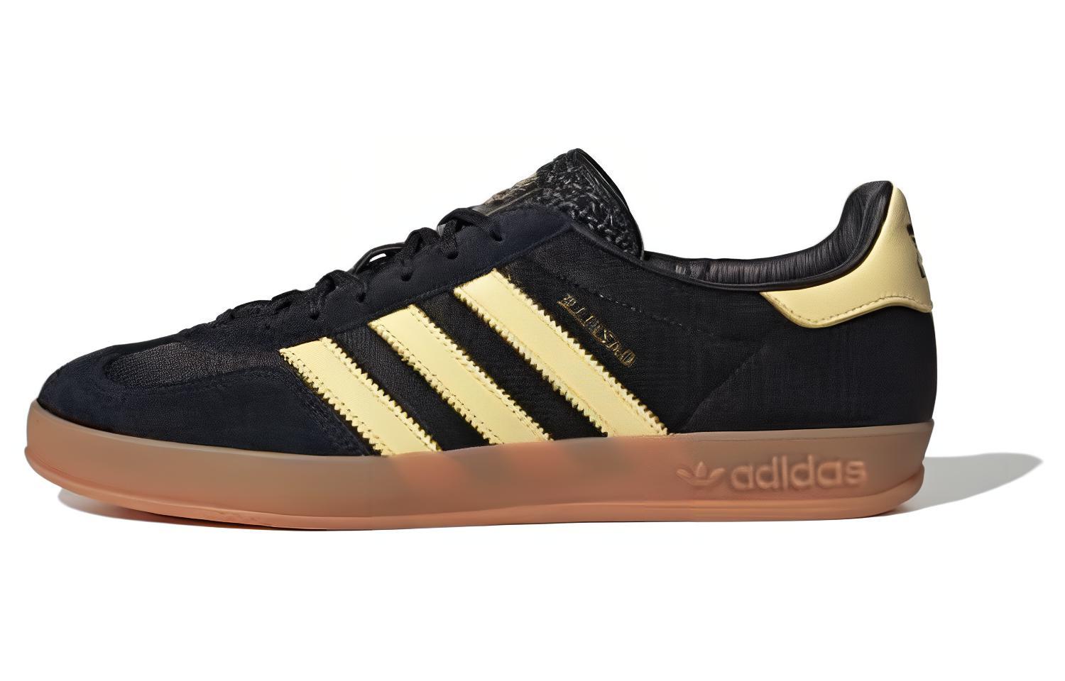 

Adidas Gazelle Indoor 'Black Almost Yellow Gum' Adidas Originals, черный