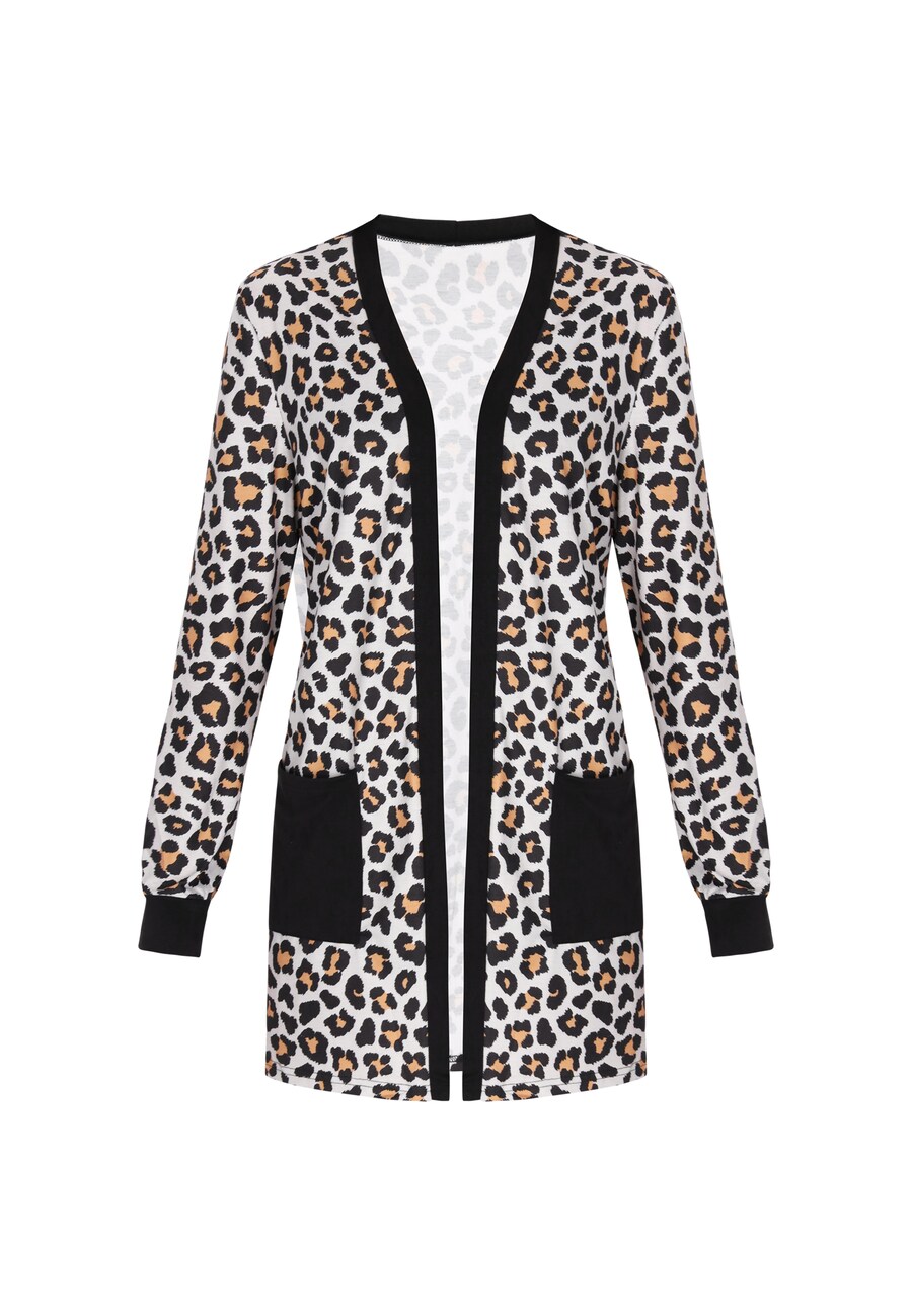 

Вязаный кардиган NAEMI Fashion Look, черный