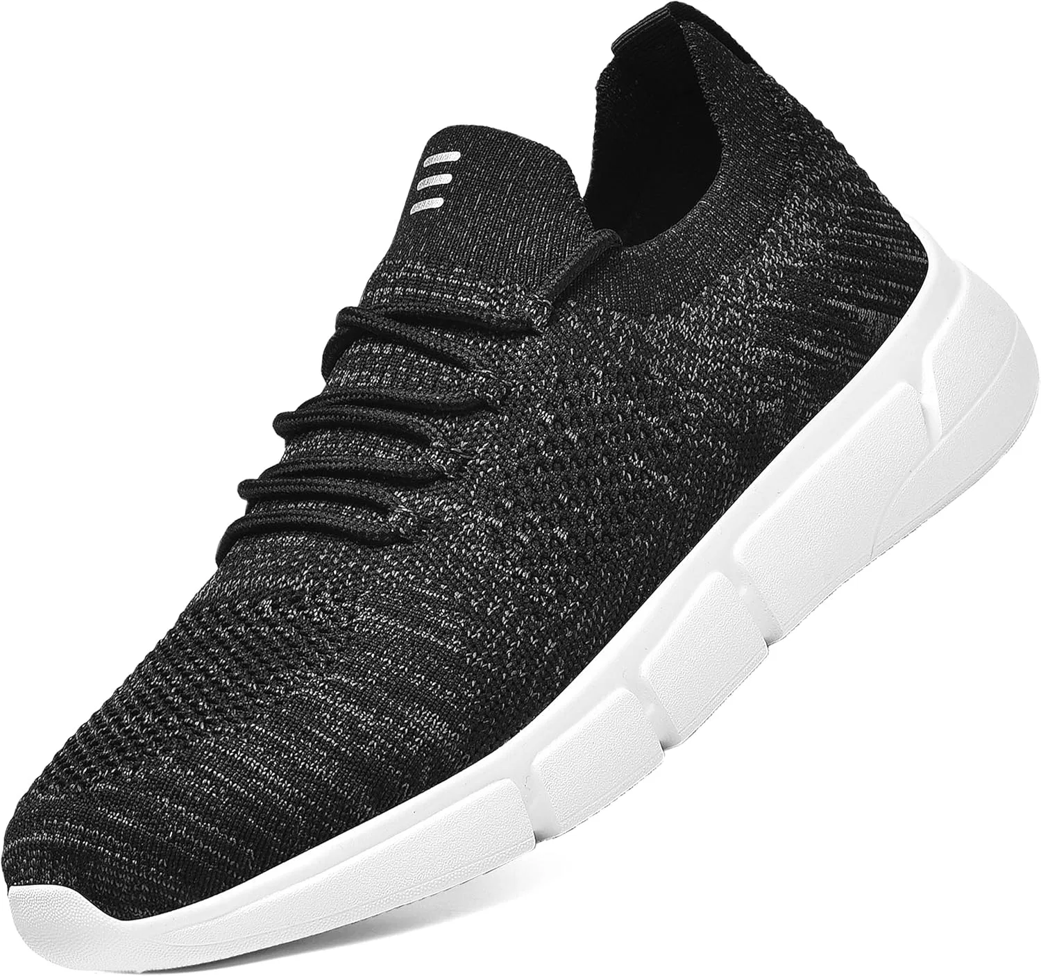 Кроссовки для ходьбы HUHV Tech Knit, черный глитч