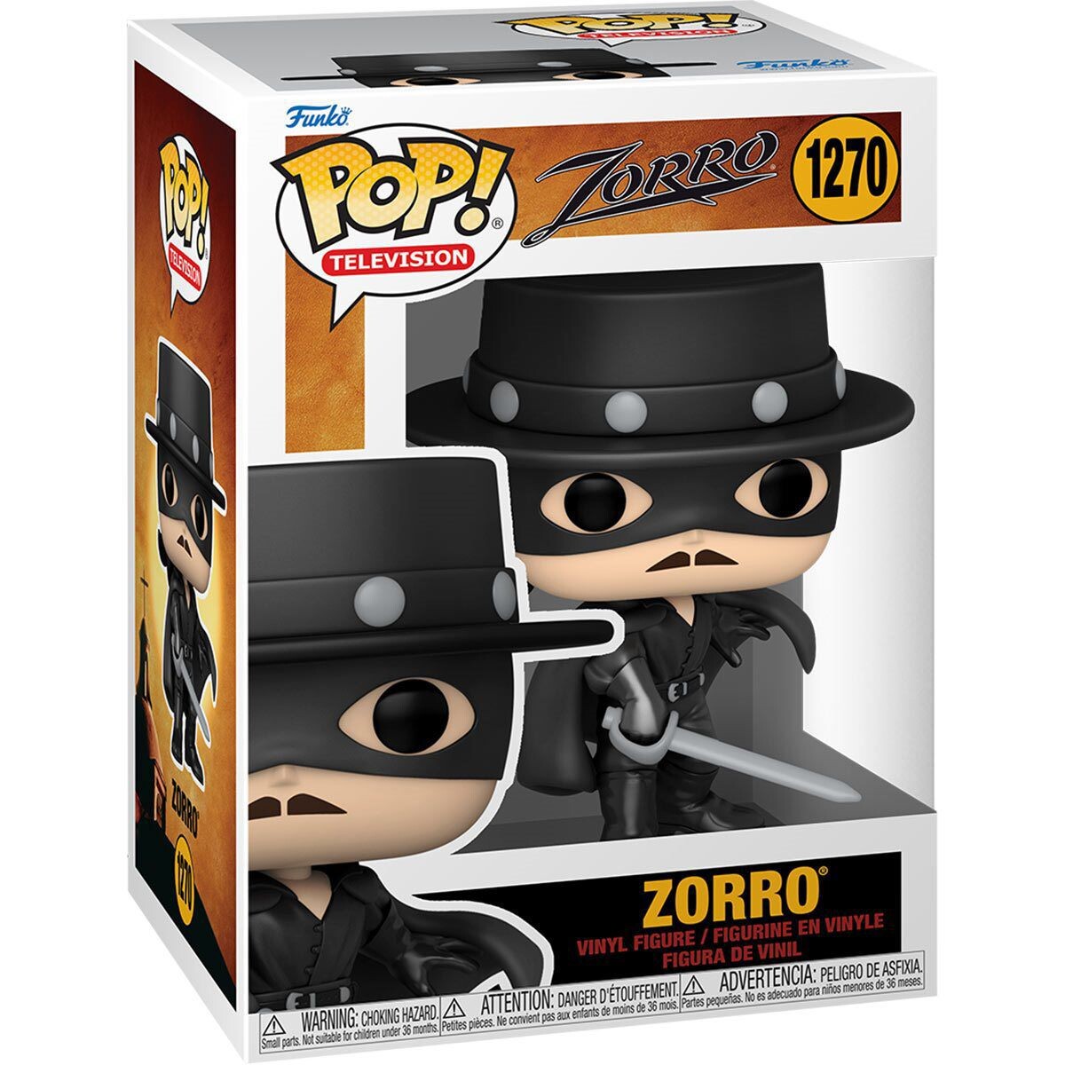 

Фанко Поп! Виниловая фигурка - Зорро #1270 Funko