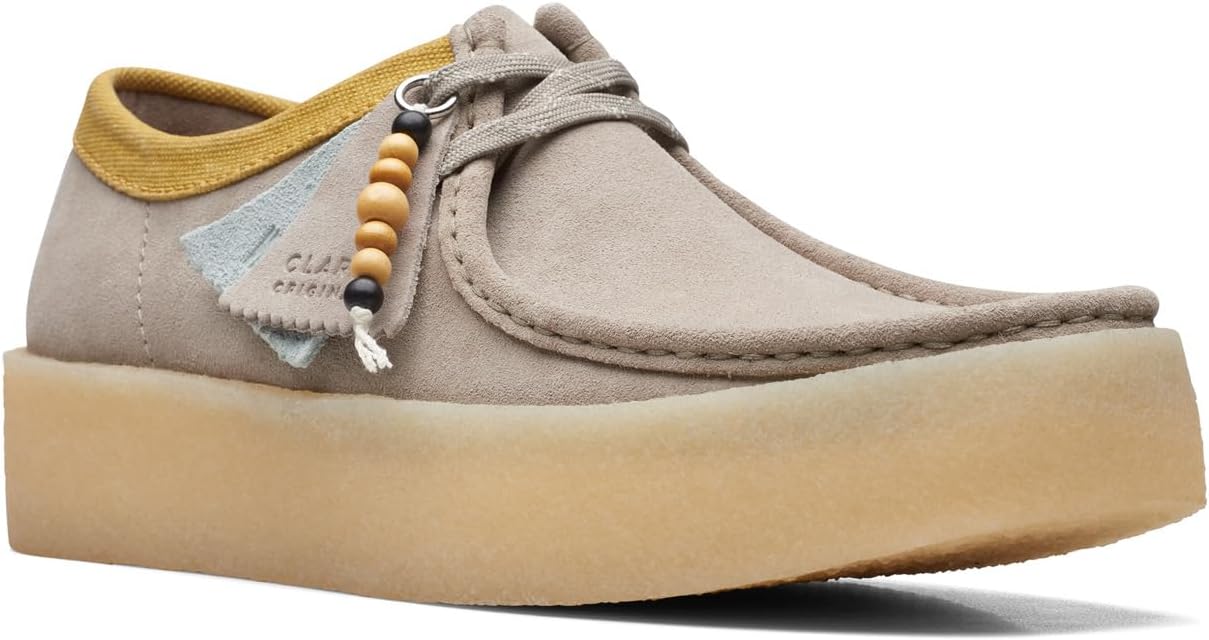 

Мужские оксфорды Clarks Wallabee Cup, бежевый