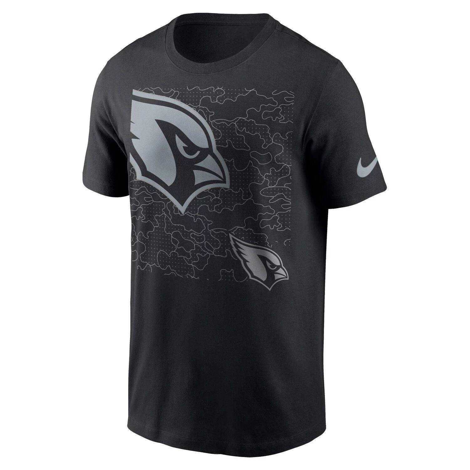Мужская черная футболка Nike Arizona Cardinals RFLCTV — фото 3