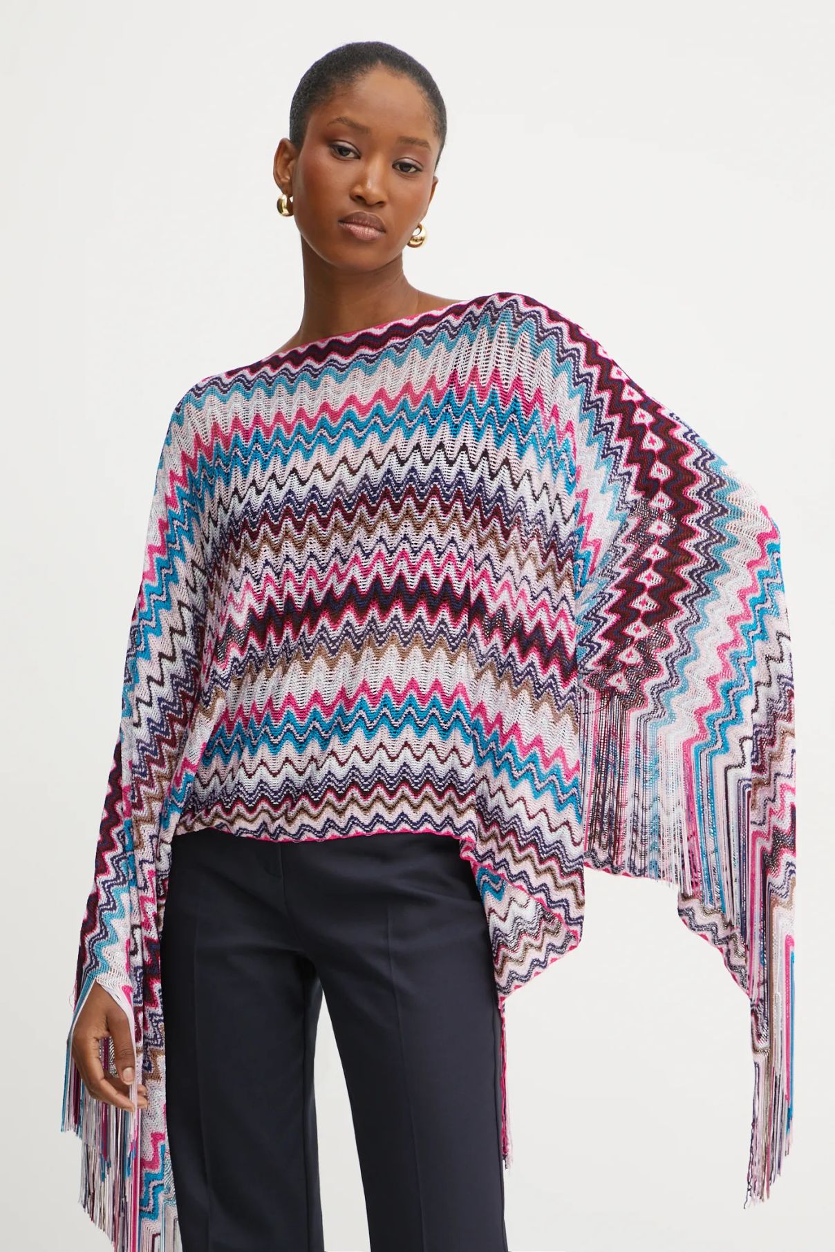 

Пончо Миссони Missoni, мультиколор