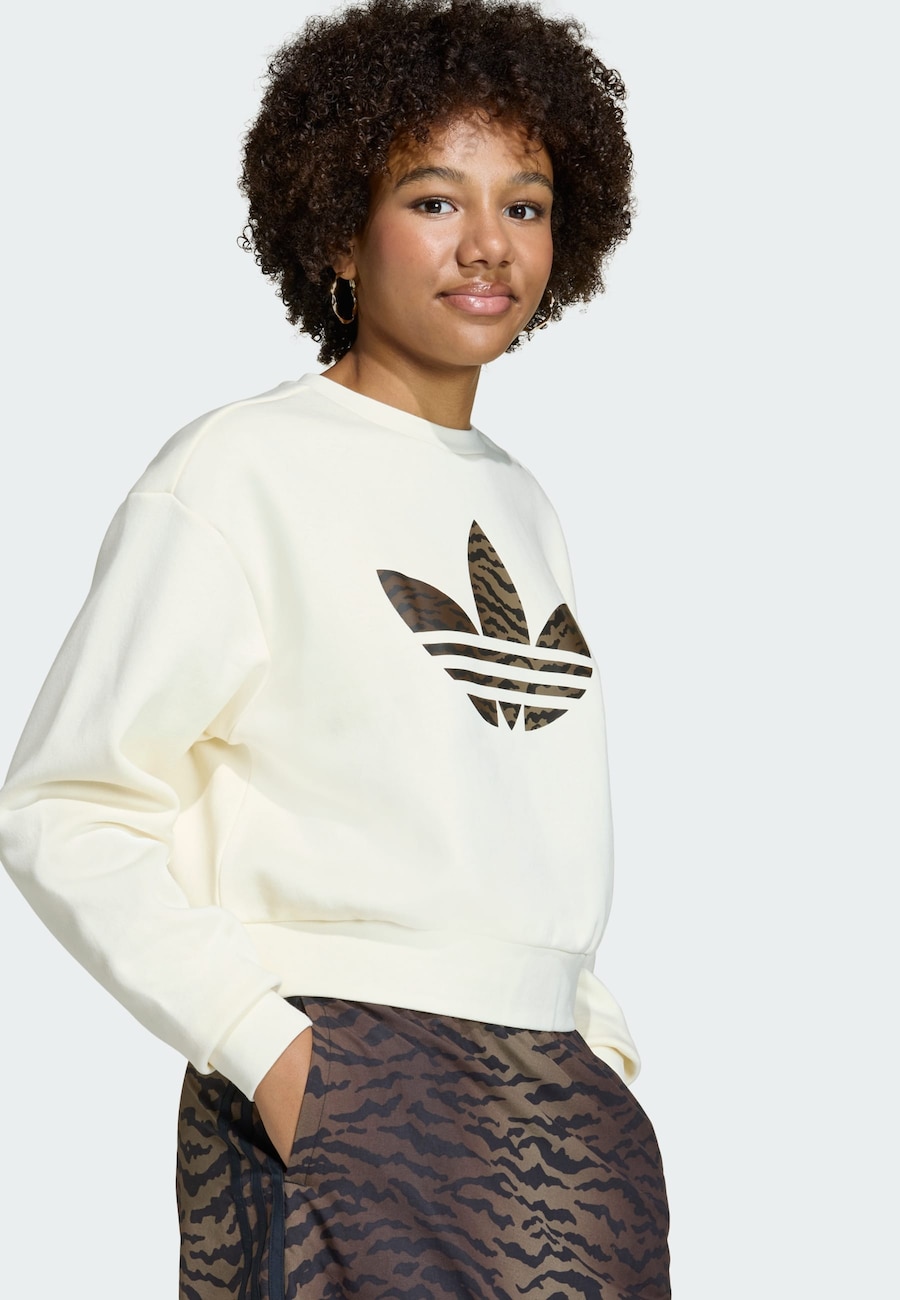 Толстовка ADIDAS ORIGINALS, от белого — фото 4