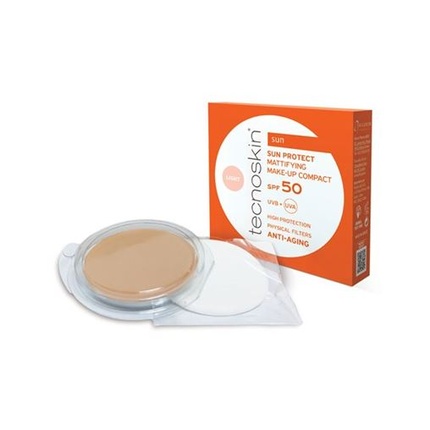 

Солнцезащитная пудра Sun Protect Refill Spf50 с цветным светом 10 г Tecnoskin