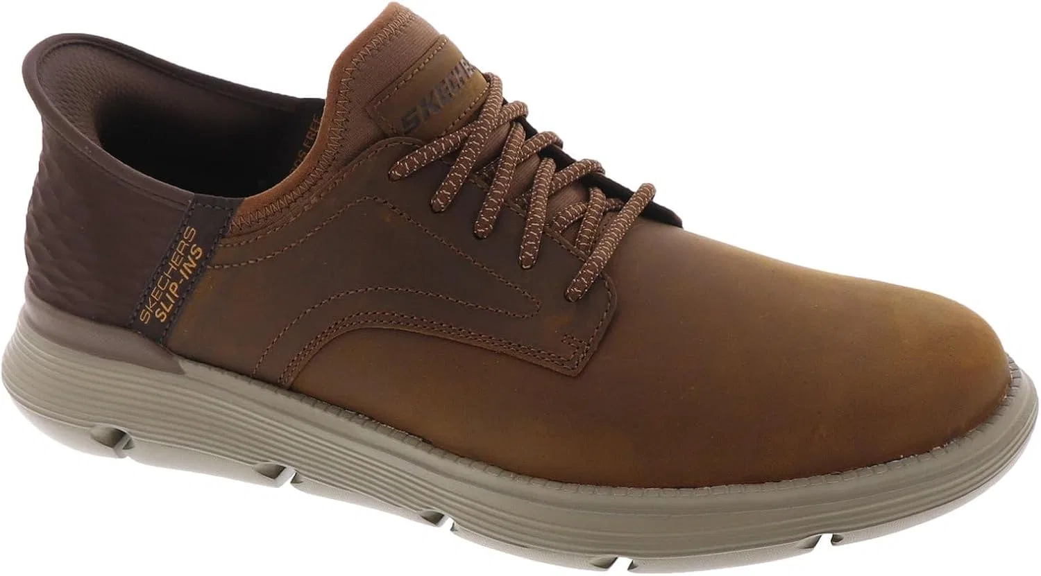 Лоферы Skechers Garza Gervin, темно-коричневый — фото 3