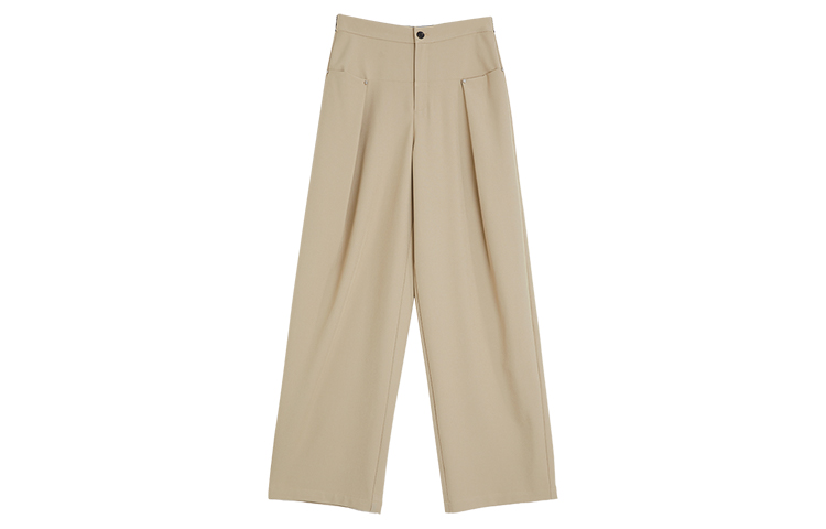 

Женские повседневные брюки Moderate Wide Leg ELLE, хаки