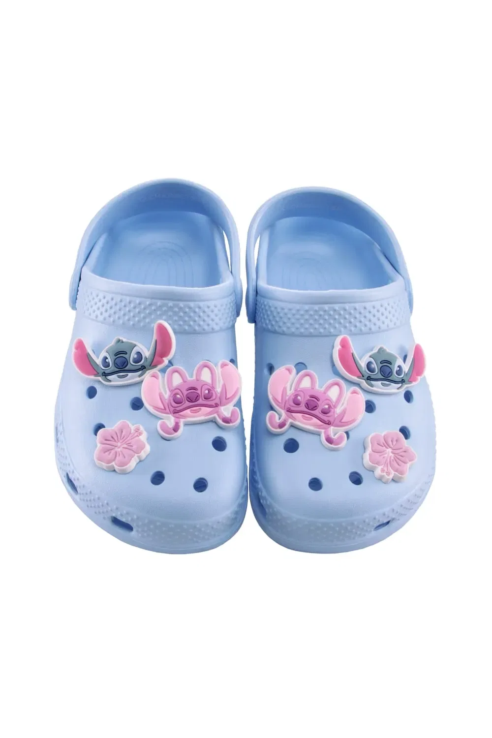 Сандалии-клоги Lilo & Stitch для девочек Disney, синий