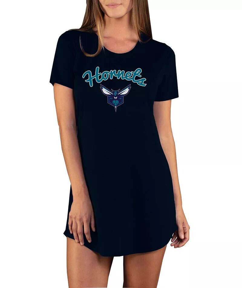 

Женская футболка Concepts Sport Charlotte Hornets Marathon Black Night