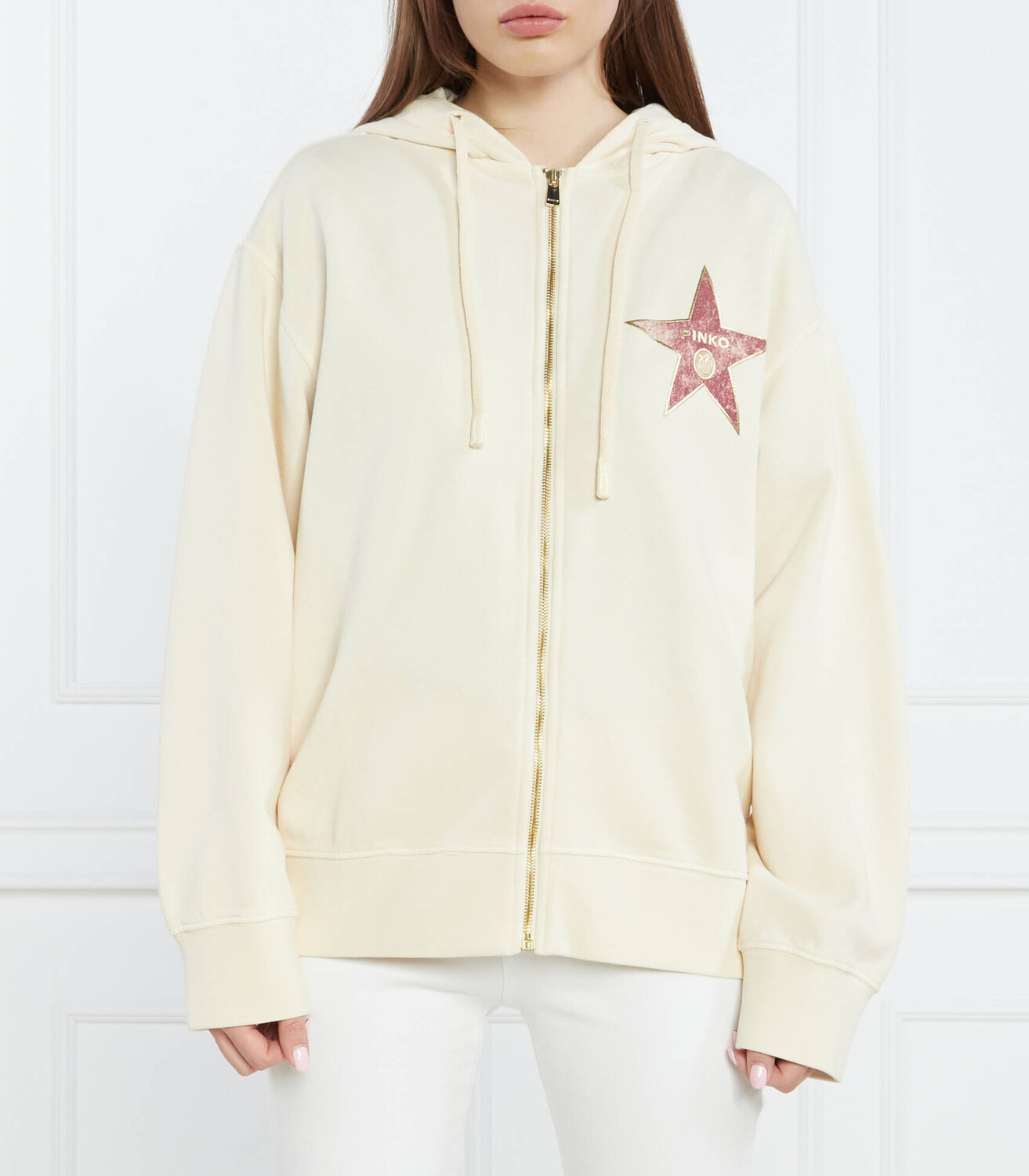 

Толстовка Pinko GREMITO Regular Fit, бежевый