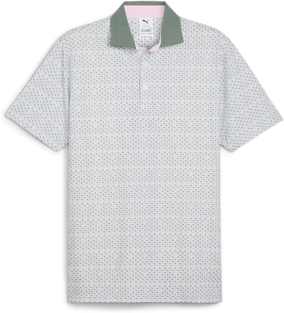 

Футболка PUMA Golf X Ap Mattr Iced Tea Polo, цвет Eucalyptus