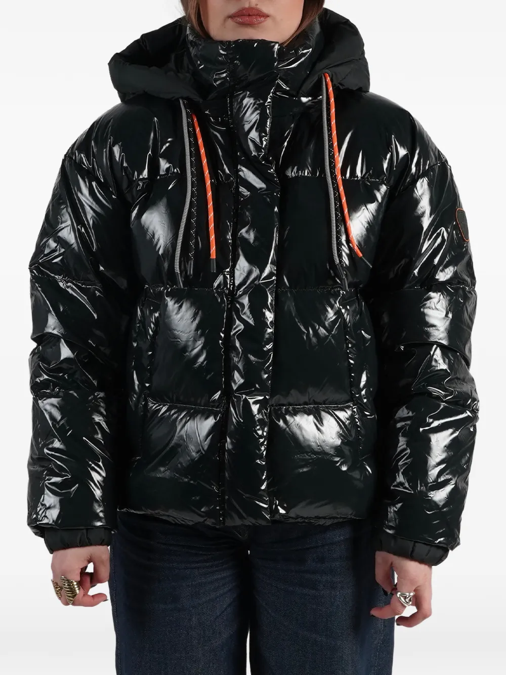 

Пуховик Lili Bright с капюшоном Gertrude, зеленый