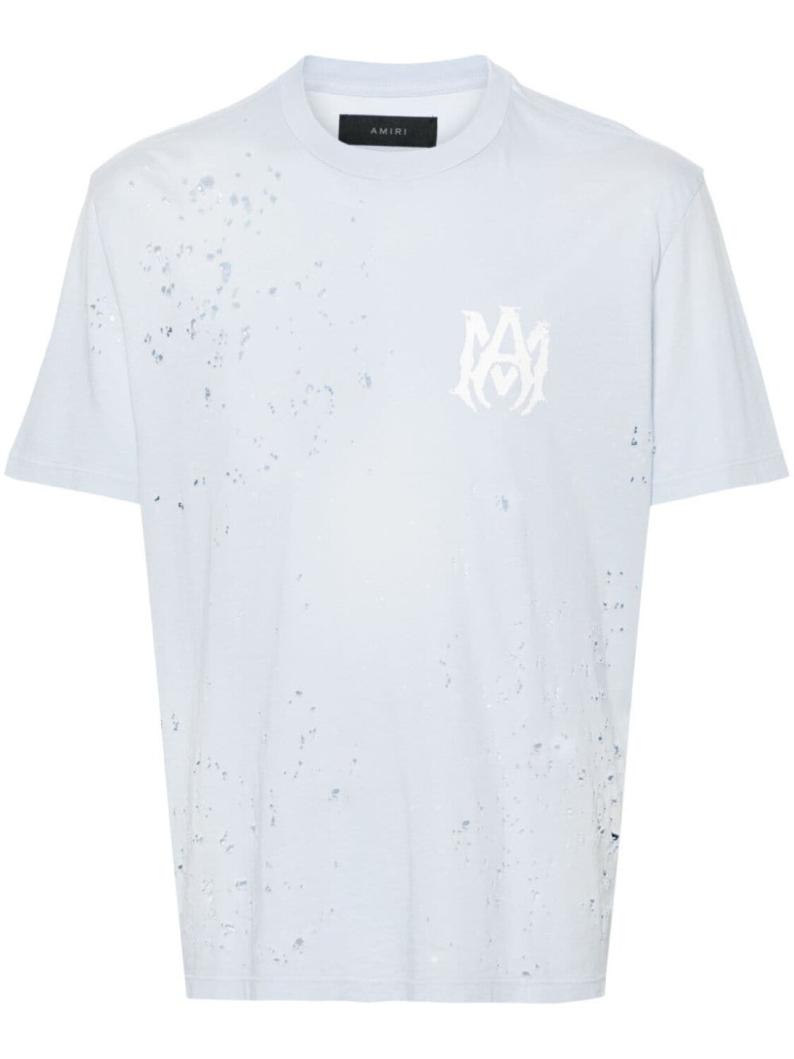 

AMIRI футболка Washed Shotgun, синий