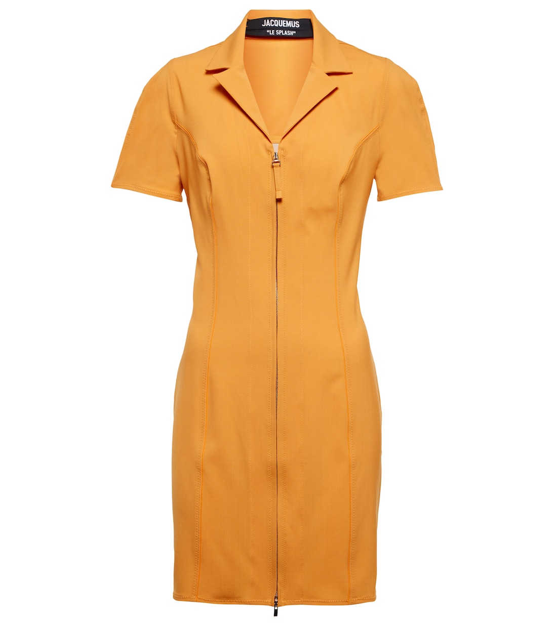 

Мини-платье La Robe Tangelo из смесовой шерсти Jacquemus, оранжевый