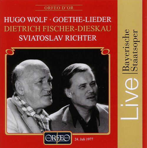 

CD диск Wolf / Fischer-Dieskau / Richter: Goethe Lieder