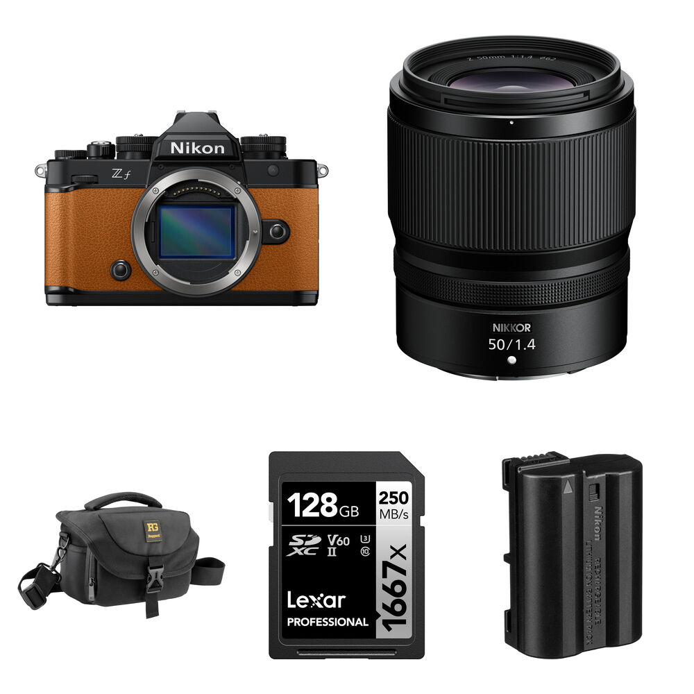 

Беззеркальная камера Nikon Zf Mirrorless Camera with 50mm f/1.4 Lens and Essentials+