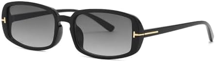 

Модные солнцезащитные очки 2026 года, маленькие прямоугольные, для женщин, в стиле ретро, ​​солнцезащитные очки UV400 для мужчин, трендовые солнцезащитные очки MTZJH, Black Gray