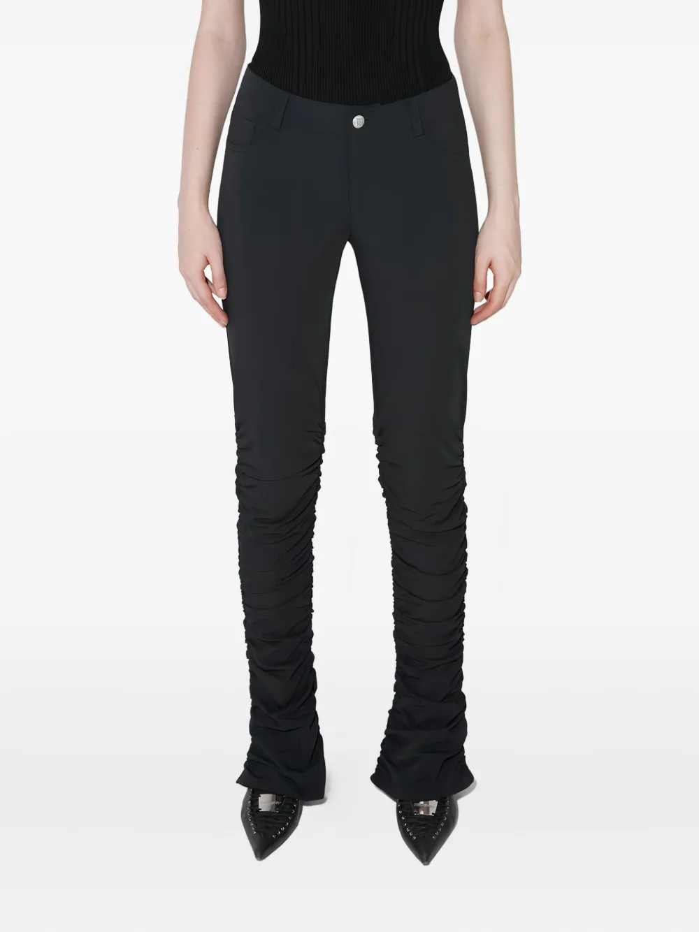 

Брюки Lara со сборками Misbhv, черный