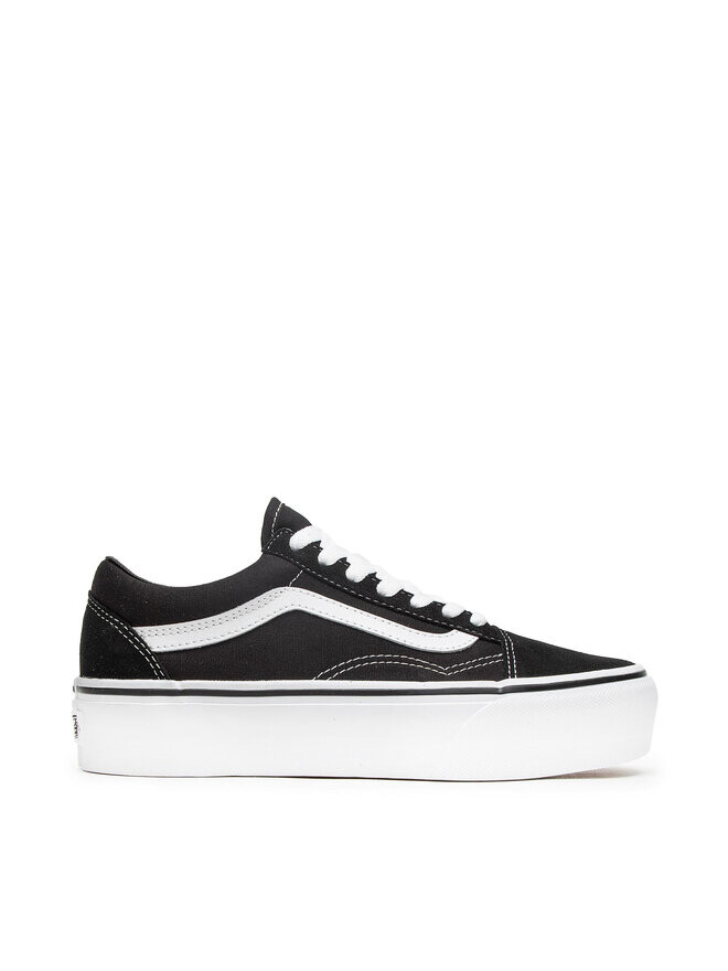 Тканевые кроссовки Old Skool Platfor Vans, черный