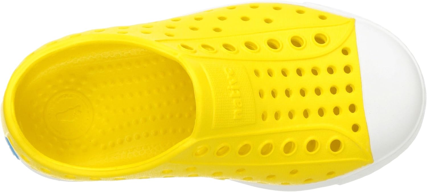 Кроссовки Native Shoes Jefferson для детей любого пола (малыши/маленькие дети), желтый/белый — фото 2