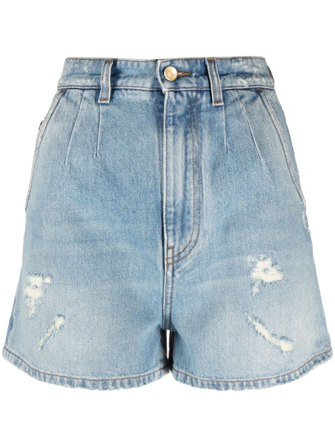 

Dolce & Gabbana джинсовые шорты с завышенной талией, синий